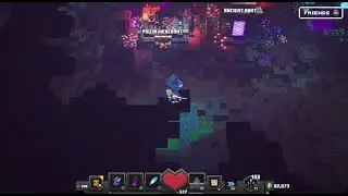 Minecraft Dungeons Luminous Night Out of bounds