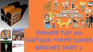 Maniacal Music Musings Presents Ranker 202 Top Cartoon Theme Songs Part 2