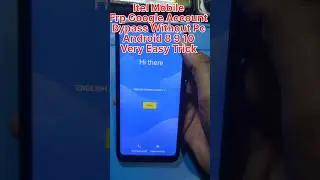 All Itel Bypass Google Account/Part 2 link 👇FRP Lock |ANDROID 8 9 10 (Without PC) #short #frpbypass