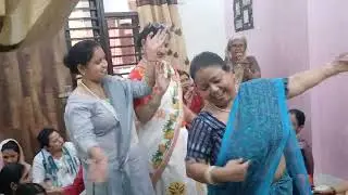#लागुरिया भजन सुनकर बहने फुल मस्ती मै नाचन लगी #💃🏻💃🏻💃🏻💃🏻💃🏻💃🏻💃🏻💃🏻💃🏻💃🏻💓♥️💓♥️