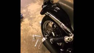 Fxdb with Bassani Roadrage II