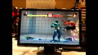 EVO2K11 SSFIV AE: OnlineTony213 ( Seth ) VS Starnab ( Fei-Long ) Money Match On 07-30-11