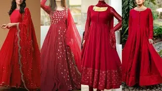 Eid Special Red Frock Designs||Red Long Frock Designs||#Red #Frock Collection||#Eid #Dress #2022
