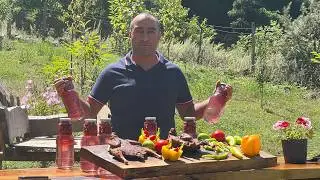 Grape Compote &  Traditional Countryside Chicken  | Rustic Cooking in Mountain Village