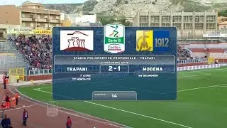 Highlights Trapani-Modena 2-1, 14^ giornata SerieB 21.11.15 ©TrapaniCalcio.it