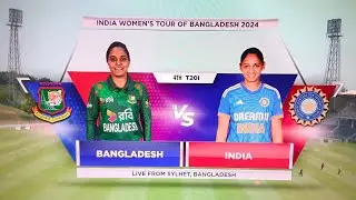 India Women's vs Bangladesh Women's Series @ Sylhet international cricket stadium 🏟️