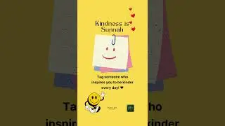 Kindness is Sunnah - Ramadan Motivation