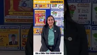 Students Share Insights & Tips from PP Savani CFE CA Review Seminar