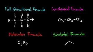 Ways To Represent Organic Structures