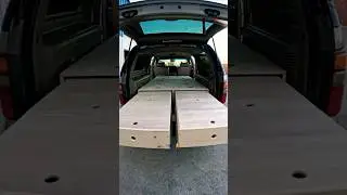 Simple Modular Removable Camper Build In A GMC Yukon XL