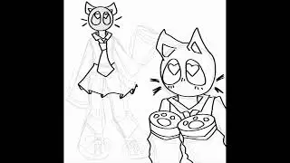 cool drawing #digitalart #drawing #speedpaint #cat #cats #catgirl