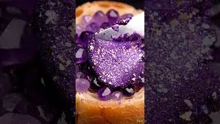 a satisfying spread on Amethyst's toast