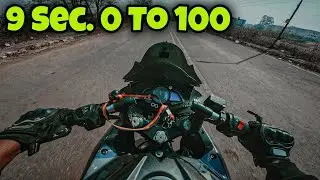 0 To 100 9sec. 😱 Rs 200 without Silencer Fleeing share rider Anand rider 