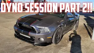 2013 Shelby GT500 Dyno session part 2