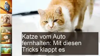 Was tun gegen Katzen auf dem Auto?