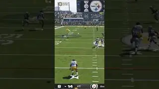 THROWING DOTS FOR THE ONE PLAY EASY TOUCHDOWN ON MADDEN 25 #viralvideo #madden25 #maddenclips #nfl