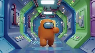 Orange Crewmate&rsquo;s Vent Hideaway Adventure | Nursery Rhymes for Kids & Baby Songs