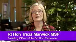 Presiding Officer's Christmas Message 2013