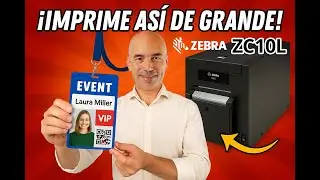 Zebra ZC10L: la impresora de tarjetas para eventos y festivales