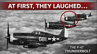 Немцы высмеивали P-47… пока он не стал смертоносным оружием.