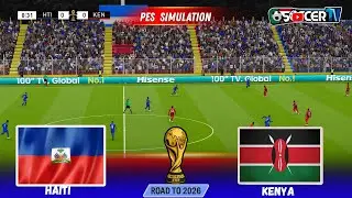 Haiti vs Kenya &ndash; Continental Clash | PES PC Gameplay | Full Match Gameplay Simulation