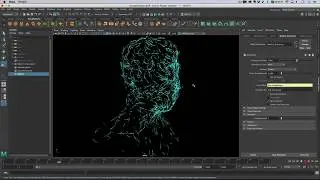 Maya 2018 - Curl Noise Hologram