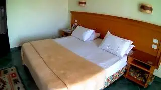 EGYPT 2018. Hotel room with a view of the Aquapark. CALIMERA AKASSIA SWISS RESORT, 2018