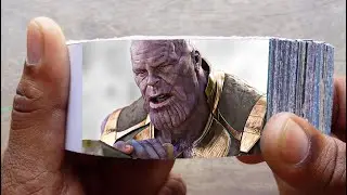 Thor kills Thanos FlipBook | Avengers Infinity war Flip Book | Flip Book Artist 2021