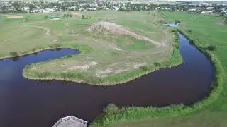 Drone footage of the local pond and fountain | Filipina Canadian Vlog | The Philcans