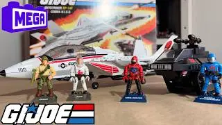 GI Joe Skystriker vs. Cobra H.I.S.S. Mega Construx