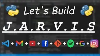 Build J.A.R.V.I.S  with Python in 15 minutes|| Python Projects |  jarvis python |  jarvis ai