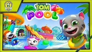 Talking Tom Pool Погрузись в Безудержное Веселье и Тонны Воды в Бассейне Говорящего Тома