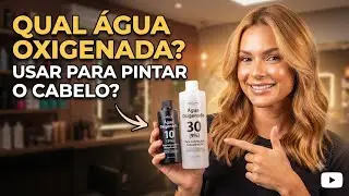 Qual OX usar para pintar o cabelo .? 10,15,20,30 ou 40.? #aguaoxigenada