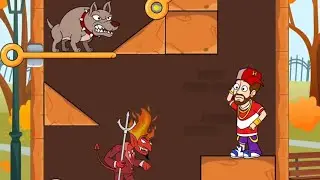 Home Pin Gameplay Puzzle Level Solution - Pull Him Out Game- Android Mobile Game