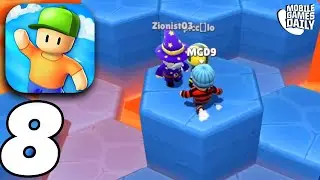 STUMBLE GUYS - Lava Land Dont Fall! - Gameplay Part 8 (iOS, Android)