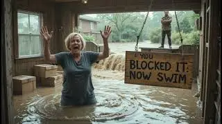 HOA Karen Blocked My Drainage Ditch &mdash; Didn&rsquo;t Know It Floods Into Her Basement Every Summer!