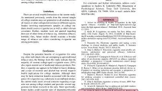 Citation Tracking