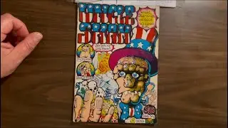 Uncle Sham #1: ugly but compelling 1971 underground comic from Dave Geiser￼! True outsider art!