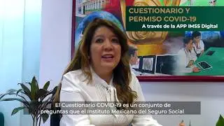 Lanza IMSS Cuestionario y Permiso COVID-19 en aplicaci&oacute;n #IMSSDigital
