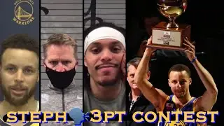 📺 Stephen Curry on 3-Point Contest; Kerr on son Nick as a coach; Damion Lee on NBA internationally