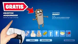&iexcl;RAPIDO! Como conseguir SKINS REGULAR SHOW GRATIS en Fortnite ✅ (Rigby, Mordekai, Skips Gratis)