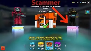 Scammers Almost Scammed Me! | Pixel Gun 3D