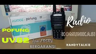 Handytalkie pofung uv82 Bergaransi Resmi TEKNOCITI Izin postel