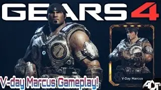 Gears Of War 4 - V-Day Marcus Gameplay/Commentary
