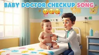 Baby Doctor Checkup Song | Cute Hospital Play for Kids!