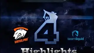 Virtus Pro vs Team Liquid Dota 2 The Summit 4 Highlights