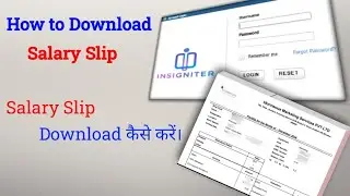 How to download Salary slip By HRMS #idonneous #hrms #salaryslip #payslip