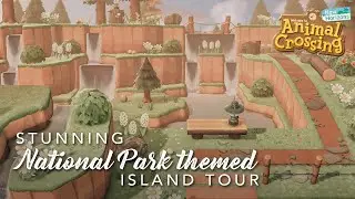 Stunning, Natural, National Park inspired Island: Animal Crossing New Horizons Island Tour