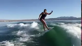 Wakesurfing trick: how to do a Bottom Turn