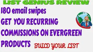 List Genius Review Demo 🎥List Genius ListGenius Review 👉Make Money With Email Swipes/Email List